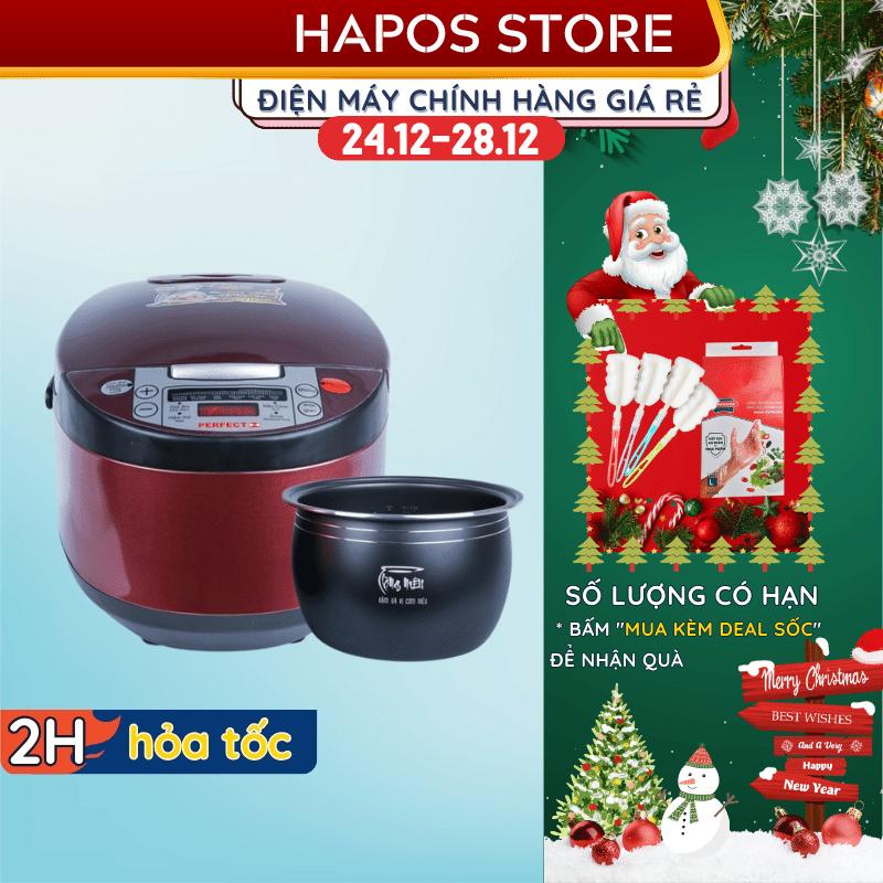 Nồi cơm điện tử lồng niêu Perfect PF-C608 900W - HAPOS