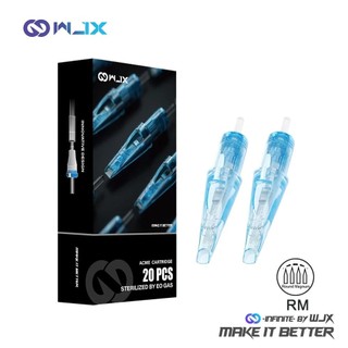 Bộ 20 Kim Xăm Tiêu Chuẩn rm wjx Tiệt Trùng Chuyên Dụng
