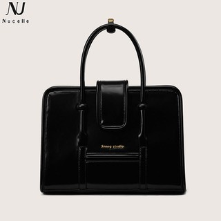 Nucelle Túi Xách tote Màu Đen Thời Trang
