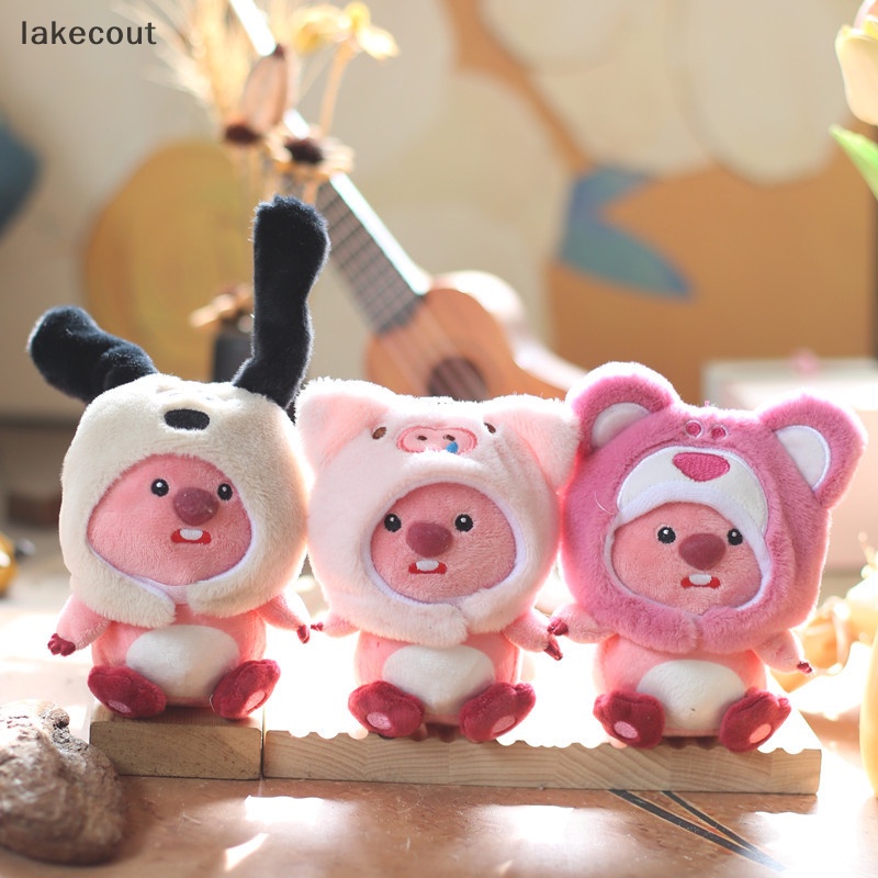 Lat Móc Khóa Hình Búp Bê Nhồi Bông Mềm Mại Đáng Yêu
