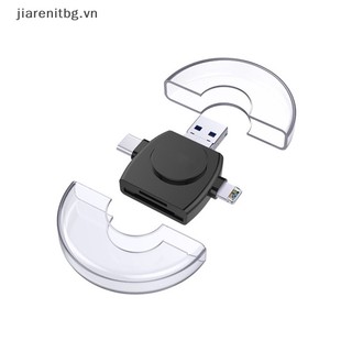 Đầu Đọc Thẻ Nhớ TF SD 4 Trong 1 Cho IPhone IPad Android