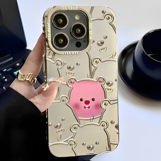 ốp iphone 11/12/13/14/15 Pro Max Cute anime Loopy silicone bạc Case For ốp lưng iphone 11,12,13,14,15,11PM,12PM,13PM,14PM,15PM
