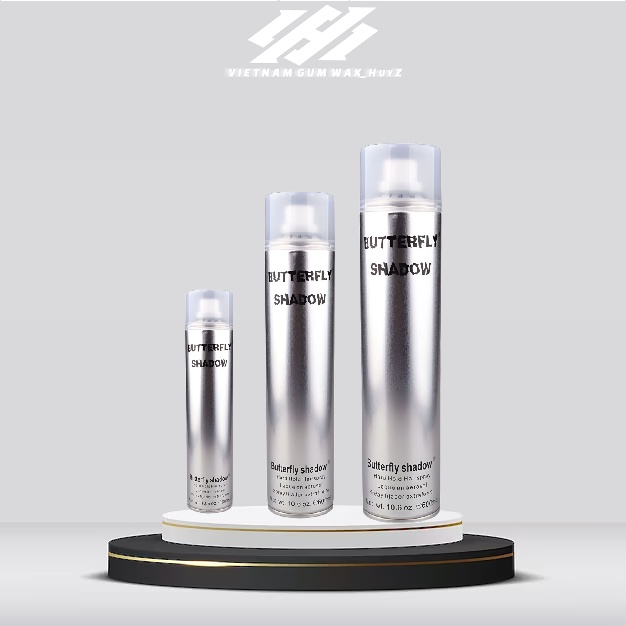 Gôm Xịt Tóc Butterfly Shadow 150ml-320ml-600ml Siêu Cấp