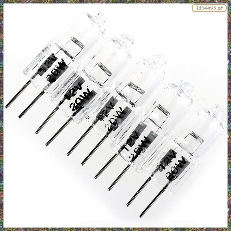 [W F S B] Bóng đèn viên nang Halogen trong suốt 5 X G4 20W 12V