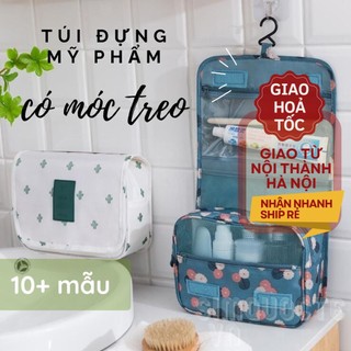 Túi đựng mỹ phẩm đồ du lịch đa năng có móc treo phong cách hàn quốc TMP07