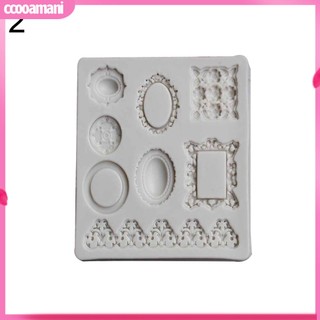 Ccoamaniiiiiiii| Khuôn Làm Bánh Bằng Đất Sét Polymer Hình Vương Miện Chìa Khóa Vương Miện Cổ Điển