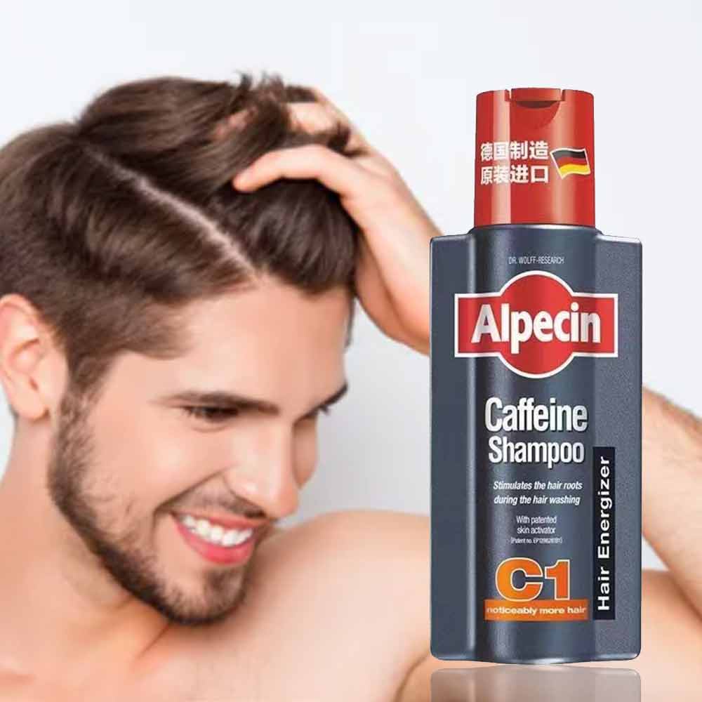 Alpecin C1 Caffeine Shampoo Hair Energizer 250ml Plastic Bottle Liquid Caffeine Formula  Root Nouris