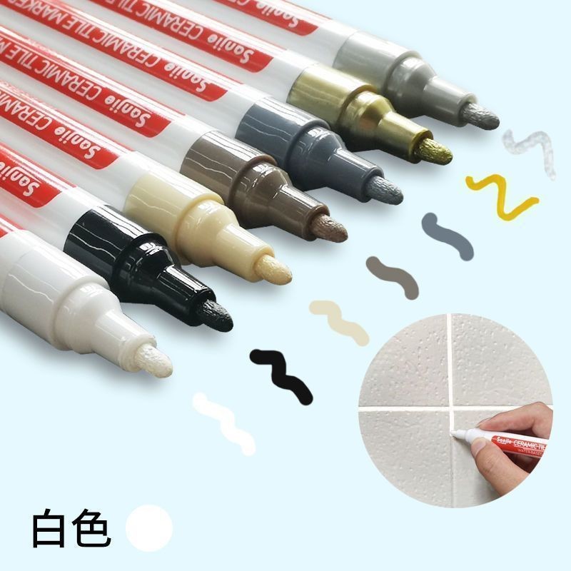 Beauty seam pen Tile floor tile gap Household color changing pen Beauty seam agent Waterproof and mi