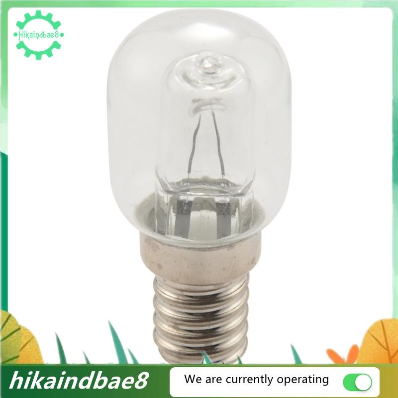 [hIkAi] Bóng đèn nhiệt độ cao E14 500 độ 25W Bóng đèn lò nướng bong Halogen E14 250V 25W đèn thạch a