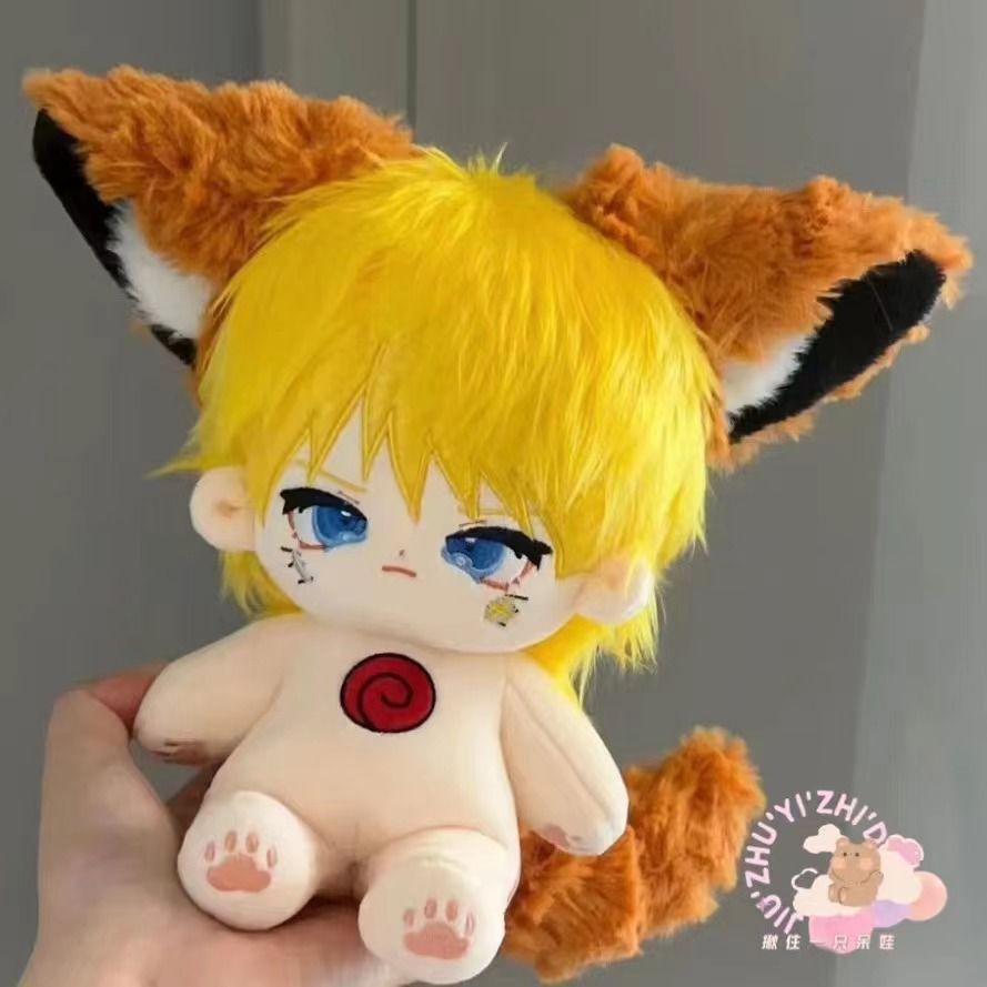 Búp Bê Nhồi Bông Hình Nhân Vật uzumaki naruto 20cm