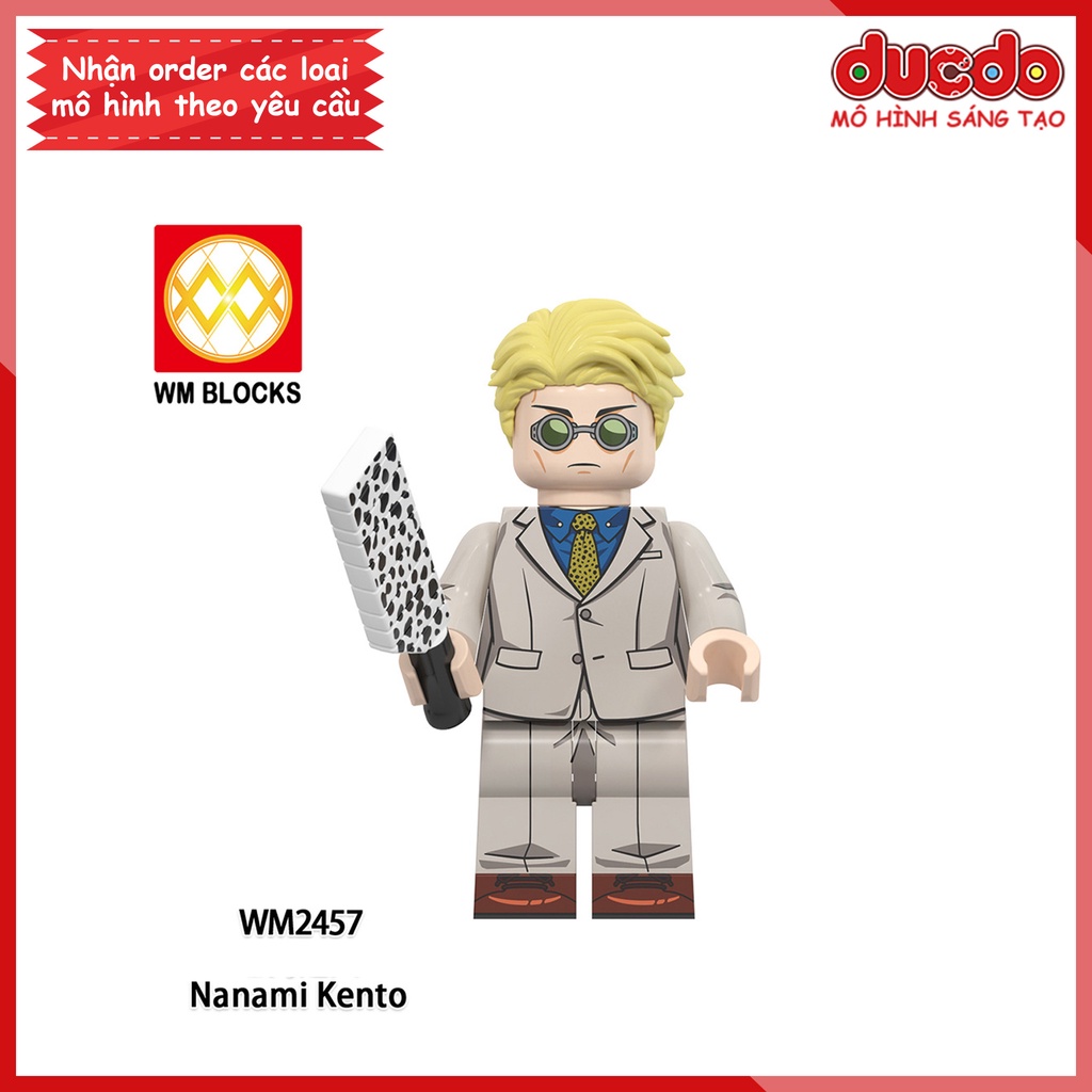 Minifigures nhân vật Anime Chú Thuật Hồi Chiến Jujutsu Kaisen - Đồ chơi Lắp ghép Xếp hình Mini Mô hình WM WM6149