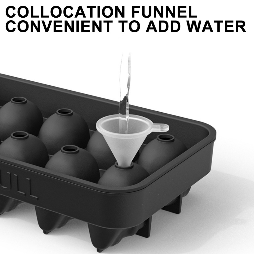 Phụ Kiện Chuyên Dụng Dành Cho Xe Hơi| Khuôn silicone Làm Đá Hình Đầu Lâu Sáng Tạo Dễ Dàng Sử Dụng