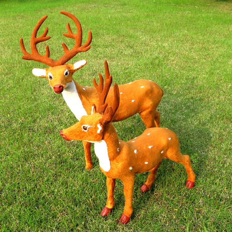 Tuần Lộc Nhồi Bông Trang Trí Giáng Sinh / Giáng Sinh / Giáng Sinh / Để Bàn Trang Trí / Tiệc Năm Mới