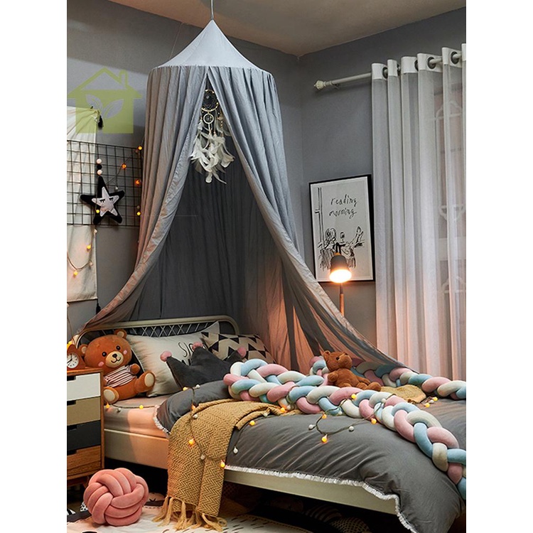 Màn Treo Giường Ngủ Hình Tròn Thoáng Khí Mềm Mại Cho Bé Mã canopy shopabc6423