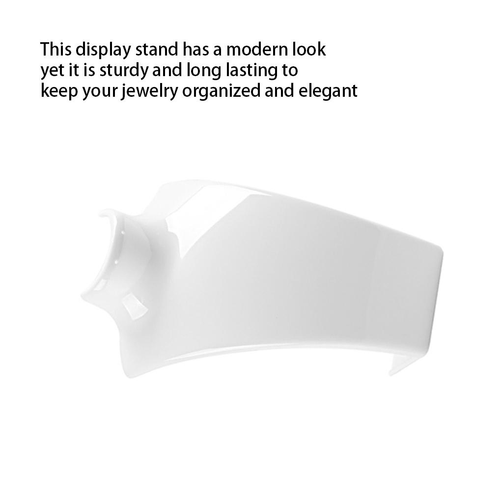 Giá đỡ trưng bày trang sức bằng nhựa hình ma nơ canh mô hình thời trang vòng cổ hình nộm mặt dây chuyền bông tai hiển thị đứng