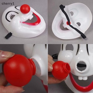 (Có sẵn) Mặt Nạ Nhựa Hóa Trang Chú Hề Trong Tiệc halloween Vui Nhộn kèm mũi nhựa