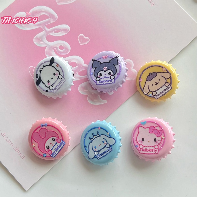 Kẹp Tóc Hình Nắp Chai kuromi my melody Dễ Thương  Hàn Quốc Đáng Yêu Cho Bé Gái