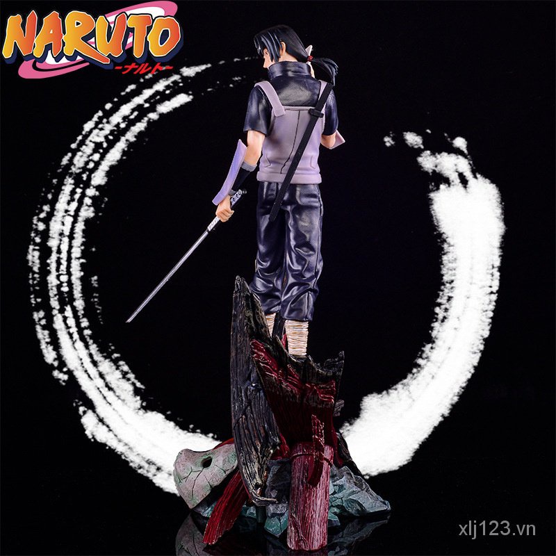 Mô Hình Nhân Vật uchiha itachi akatsuki Trong naruto gk 8njg