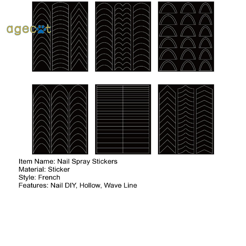 Miếng Dán Trang Trí Móng Tay Sang Trọng Và Hợp Thời Trang Hình Mặt Cười Đường Gợn Sóng Và Trang Sức Thiết Kế Dễ Sử Dụng Và Lâu Trôi