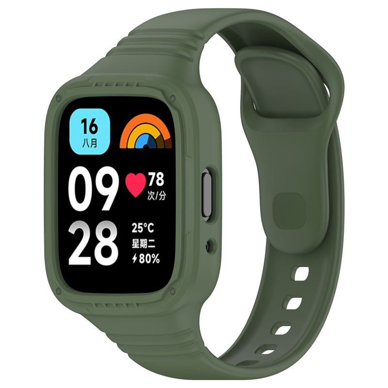 Xiaomi redmi watch 3 active Dây Đeo silicone Cho Đồng Hồ Thông Minh xiaomi redmi watch3 ốp dây đeo