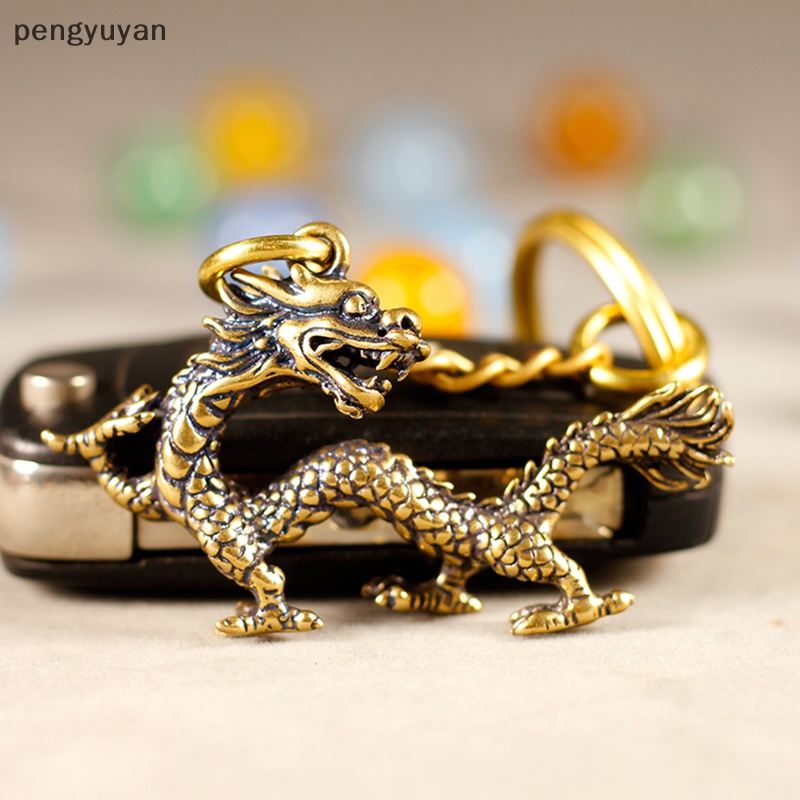 Tượng Trang Trí Hình Rồng Bằng Đồng Thau Phong Cách Trung Hoa