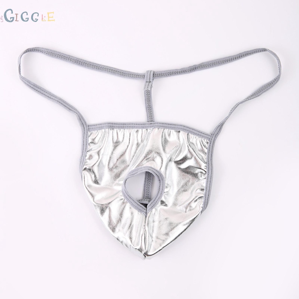 New G String with hole Mens Soft Comfort Shorts Mini Bikini Free Size Underwear