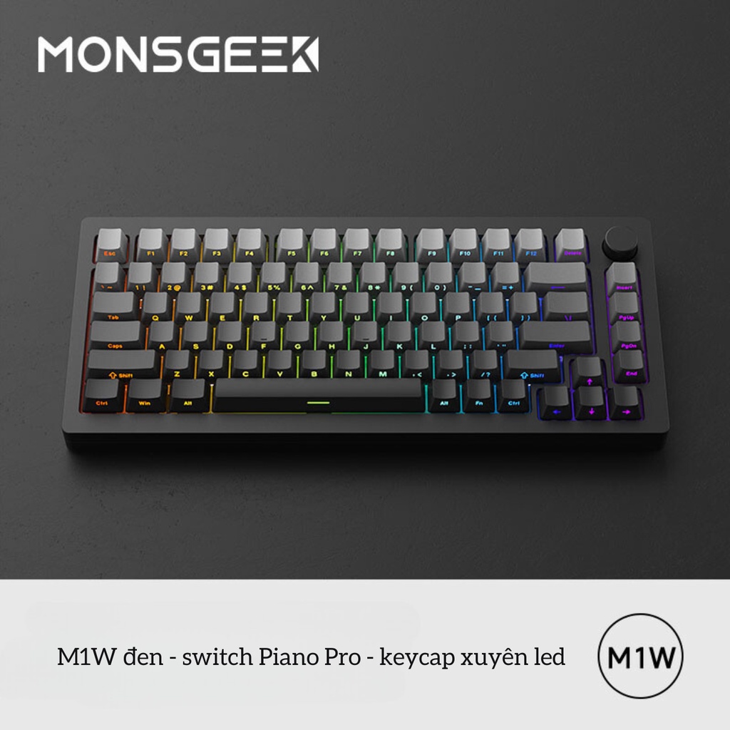 Bàn phím cơ Monsgeek M1W SP bản mới nhất