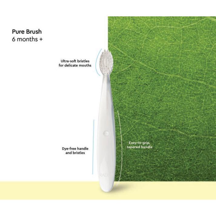 Bàn Chải Siêu Mềm Radius Cho Bé từ 6 tháng/ 18 tháng/ 3 tuổi Pure Brush