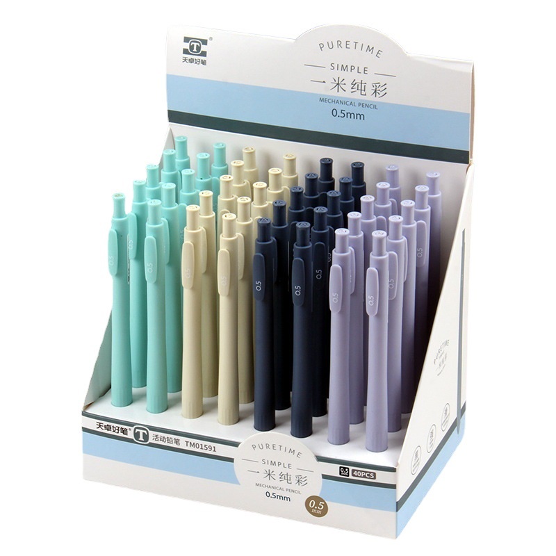 Morandi Bút Chì Bấm Cơ Khí 0.5 / 0.7 wj399 Không Làm Khô Da