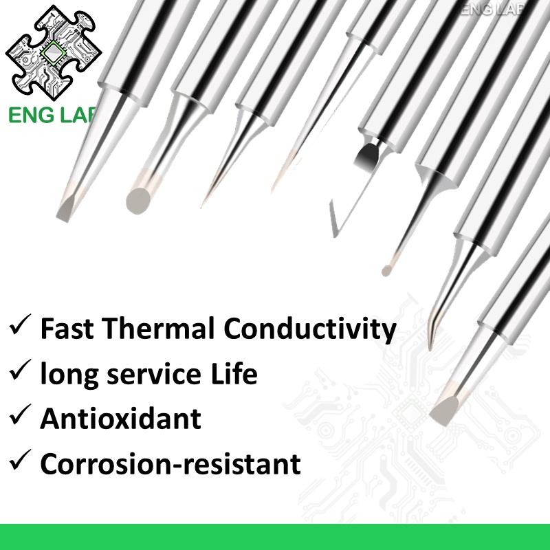 ENGLAB★936 Series hàn sắt thay thế Mẹo hàn phụ kiện bảng hàn góc Mẹo hàn