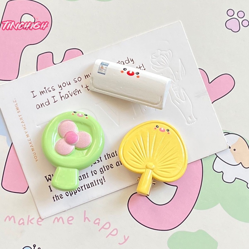 Kẹp Tóc Mái Hình Hoạt Hình Dễ Thương Ngọt Ngào Thời Trang Mùa Hè Cho Nữ