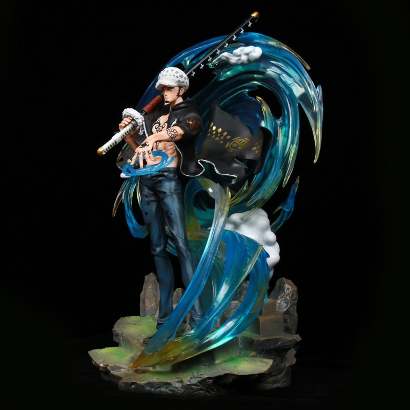 Mô Hình Nhân Vật Law Băng Hải Tặc Heart Cao 41CM Có Đèn Led, Figure Law - Mô Hình One Piece