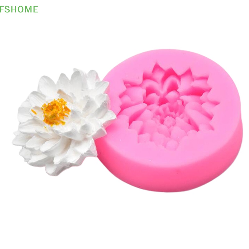 Khuôn silicone Hình Hoa Cúc Làm Bánh / Xà Phòng Fshn