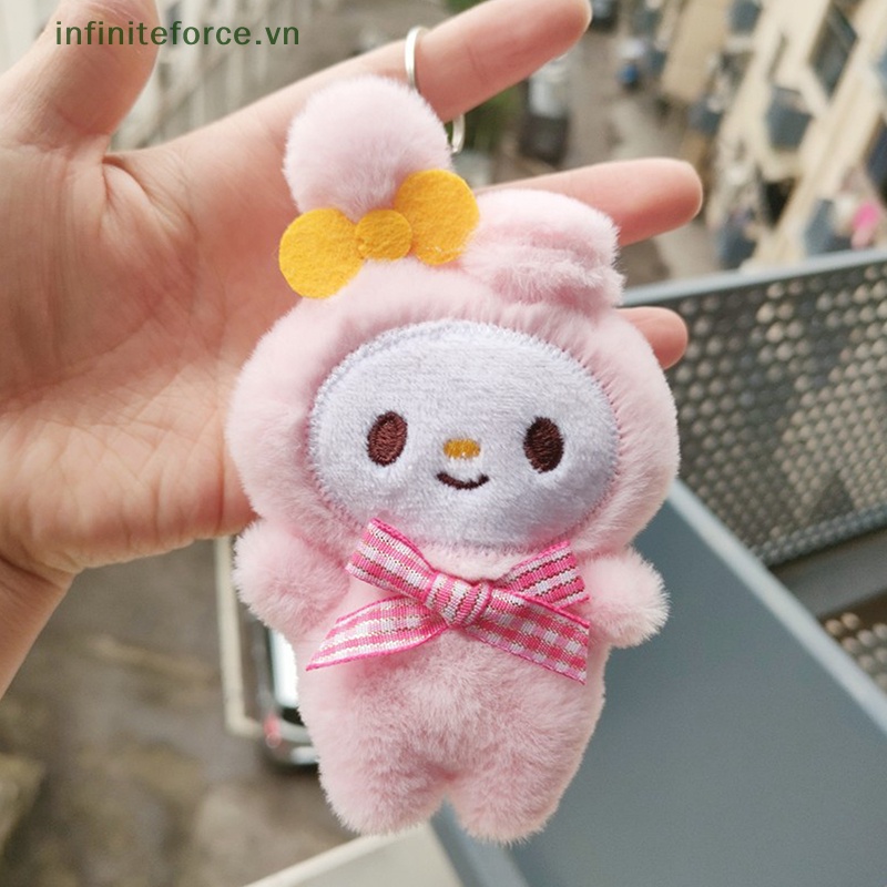 Thú Nhồi Bông kawaii hello kitty kuromi my melody cinnamoroll Quà Tặng Trang Trí Túi Xách