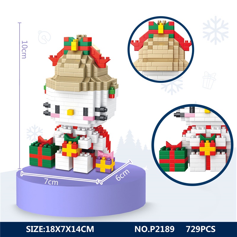 Đồ Chơi lego Quà Tặng Giáng Sinh Cho Bé Gái