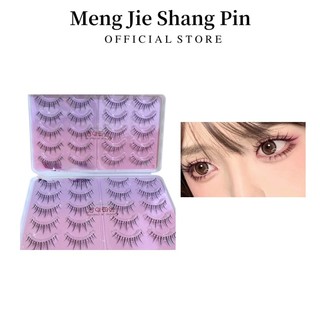 40 Lông mi giả Mengjieshangpin mềm mại tự nhiên tái sử dụng