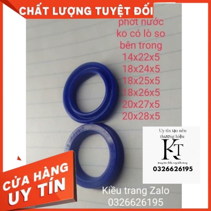 Phớt nước máy rửa xe phớt ben thuỷ lực các loại lưu ý đặt 1 lần 3 cái