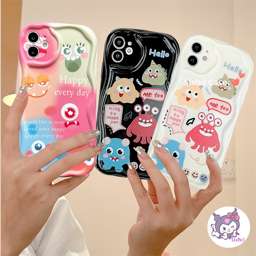 Ốp Lưng Tecno Spark Go 2023 10C 10 infinix Hot 30i 30Play Smart 7 6 Plus 5 2020 Camon 20 Note 30 VIP 12 G96 20i 20 12 11 10 9Play Sixhd Ốp Điện Thoại Mềm Chống Sốc Hình Quái Vật 3d Cho