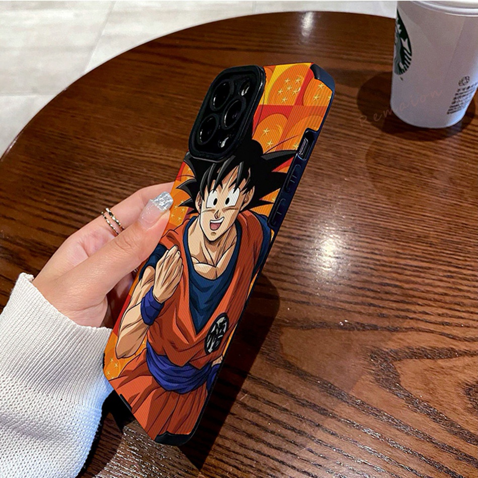 Ôp Điện Thoại Silicon Dẻo Họa Tiết dragon ball Cho iphone 15 11 12 13 14 pro max 11pro 13pro 7 8 plus x xr xs max se 2020 Ốp