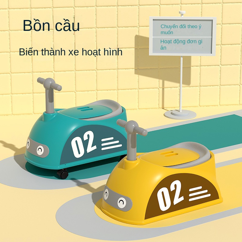Bô Đi Vệ Sinh Cỡ Lớn Tiện Lợi Cho Trẻ Em