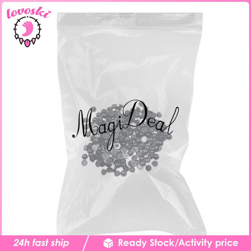 Set 300 Hạt Cườm Nửa Hình Bán Nguyệt Dùng Trang Trí Thủ Công diy