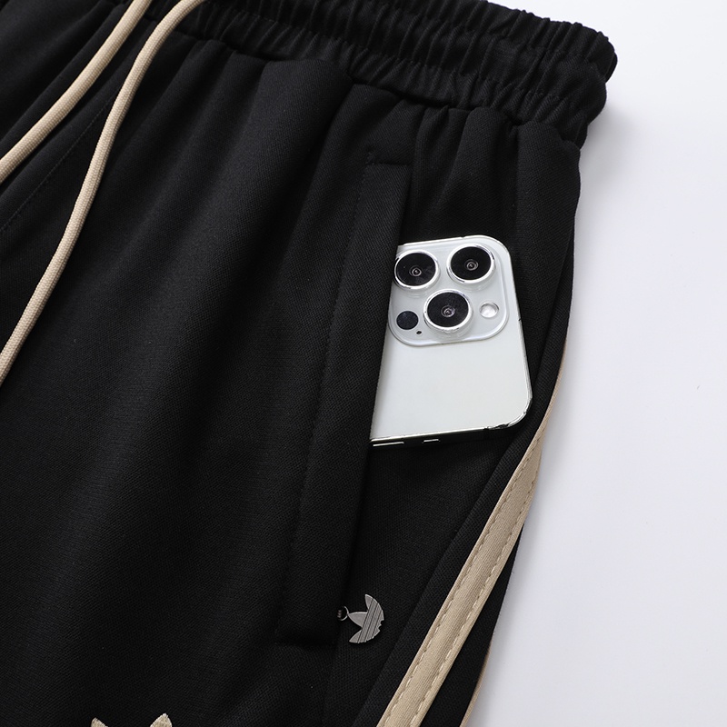 Quần jogger Thêu logo adidas Thời Trang Năng Động Cho Nam Nữ