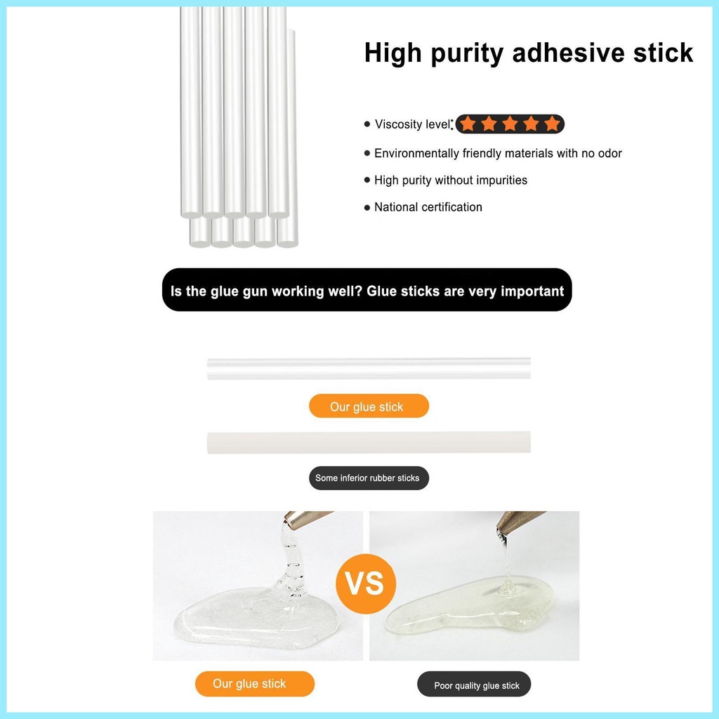 Súng Bắn Keo Nóng Chảy Màu 40 / 70 / 90 / 150w 7 * 100mm