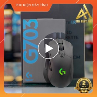 Chuột Máy Tính Gaming Không Dây LED RGB Wireless LOGITECH G703 Chuột PC Laptop Mouse Chơi Game Văn Phòng