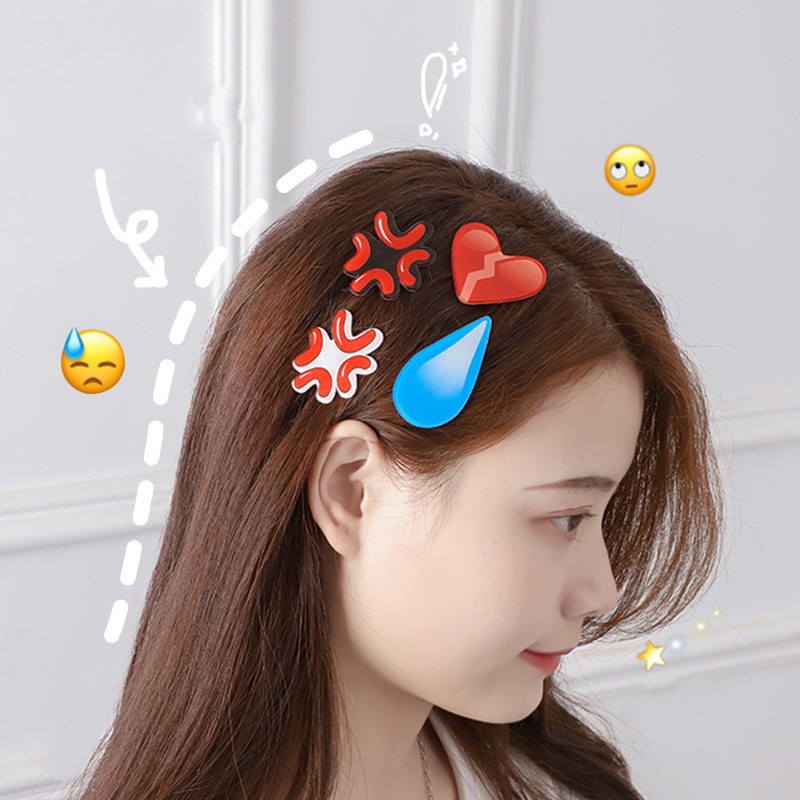 Hoạt Hình Kẹp Tóc Hình Hoạt Họa Dễ Thương Cho Nữ