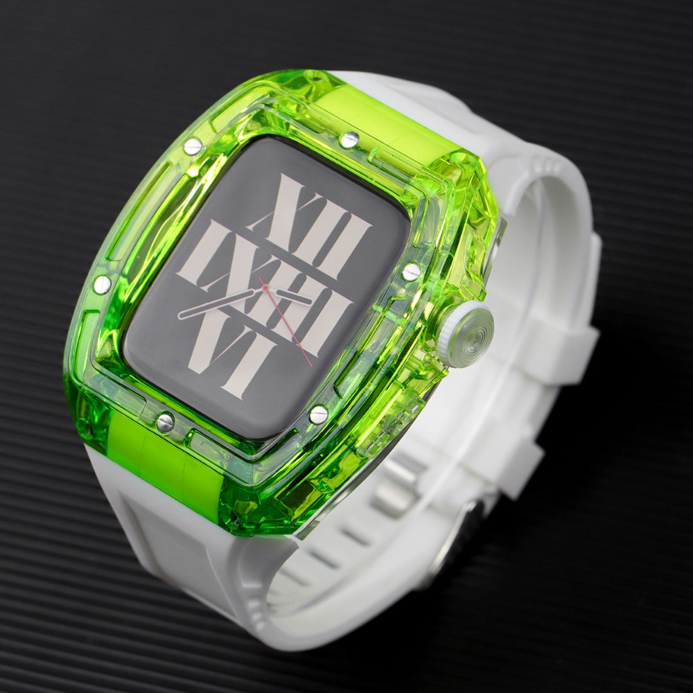 Dây Đeo silicone Màu gradient Cho Đồng Hồ Thông Minh apple watch 8 7 6 5 4 se ultra 49mm iwatch 45mm 44mm