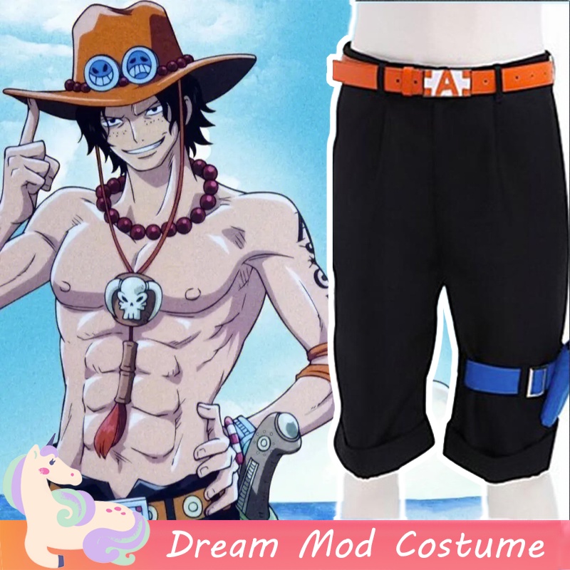 One Quần Dài Hóa Trang Nhân Vật anime Portgas D ace Nhật Bản Cho Nam