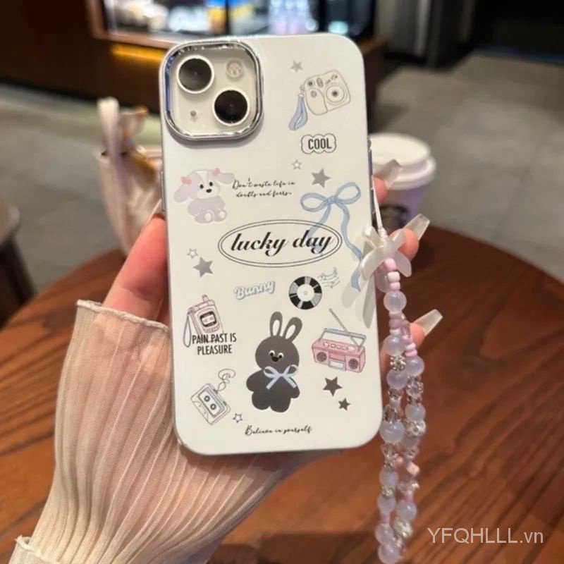 Hoạt Hình Ốp Điện Thoại Hình Máy Ảnh Tráng Gương Cho iphone14pro 13 12 / 11 xr / xs fqb7