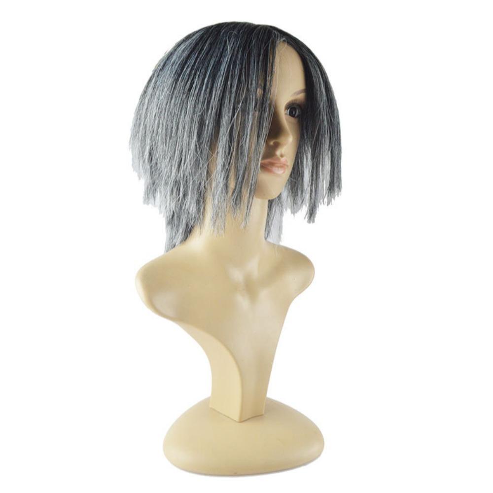 Bộ Tóc Giả Râu Giả Màu Xám Vui Nhộn Thời Trang Hóa Trang Tiệc halloween Cho Nam