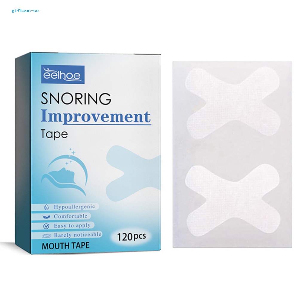 Set 120 Băng Dính Vải Không Dệt Chống Ngáy Khi Ngủ